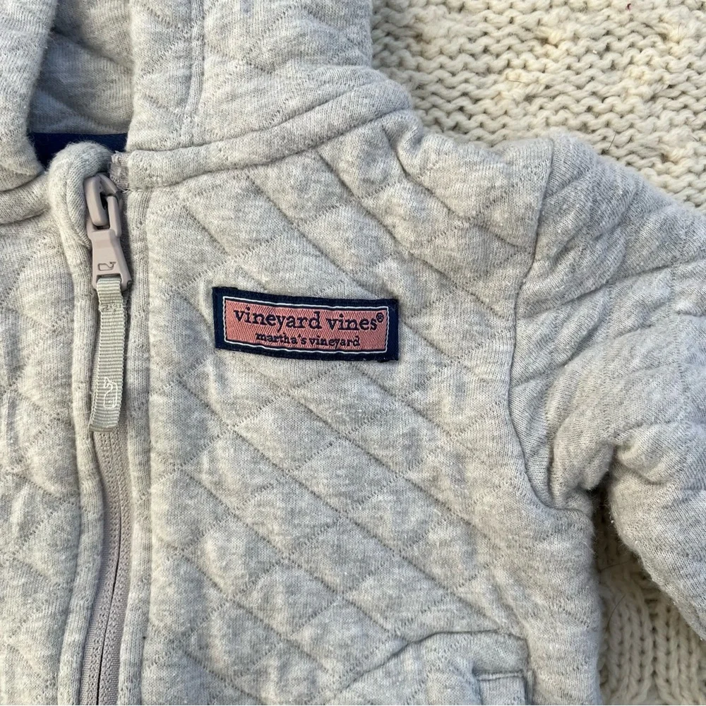 Vineyard Vines Baby Diamond Quilted Matching Two Piece Jogger Set Size 6-12 Mo.
